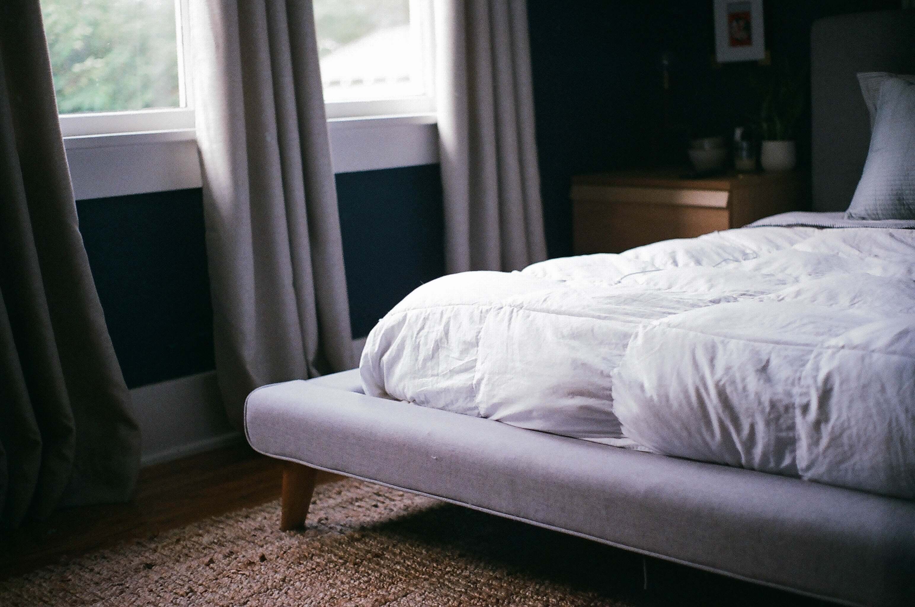 Image of a modern bed. 